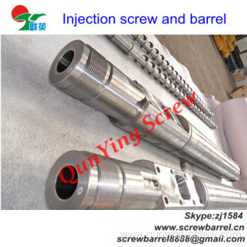 Bimetal screw and barrel for injection molding machine